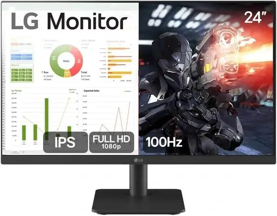 LG 24MS500 24” IPS 100Hz Full HD